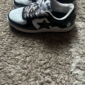 Bape Sneakers in Black and White